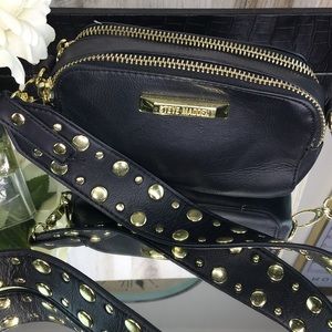 Steve Madden Bags - Steve Madden Studded Black Crossbody Bag Steve Madden Bags - Steve Madden Studded Black Crossbody Bag